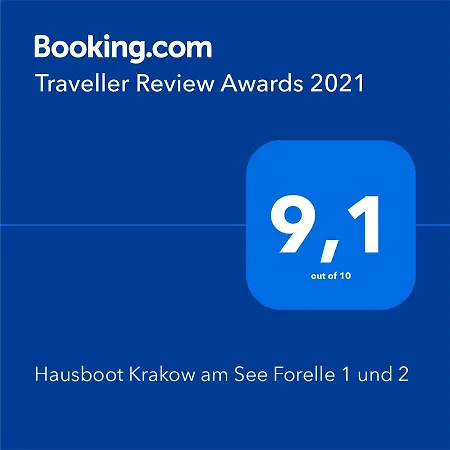 Hausboot Krakow Am Forelle 1 Und 2 Πλωτό κατάλυμα Krakow am See