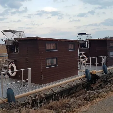 Botel Hausboot Krakow Am Forelle 1 Und 2