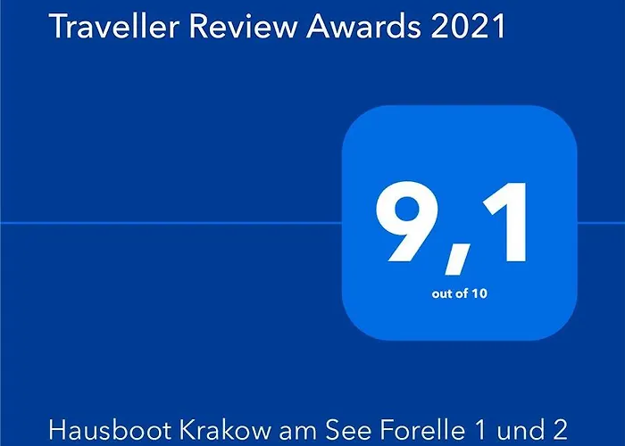 Hausboot Krakow Am Forelle 1 Und 2 Botel Krakow am See